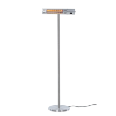 SUNRED , Heater , RD-SILVER-2000S, Ultra Standing , Infrared , 2000 W , Number of power levels , Suitable for rooms up to m² , Silver , IP54