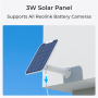 Reolink , Battery Wi-Fi Security Camera with Solar Panel , Argus Series B320 , Bullet , 3 MP , Fixed lens , IP65 , H.264 , Micro SD, Max. 128 GB