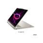 Lenovo Yoga 2-in-1 16AGP11 AMD , Seashell , 16 , OLED , Touchscreen , WUXGA , 1920 x 1200 pixels , Glossy , AMD Ryzen AI 7 , 445 , 16 GB , Soldered LPDDR5X , Solid-state drive capacity 512 GB , AMD Radeon 840M Graphics , Windows 11 Home , 802.11be , Bluet