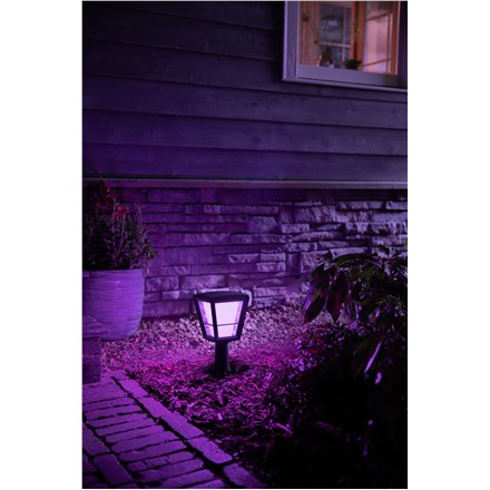 Philips Hue WCA Econic Outdoor Pedestal Lantern , 15 W , 2000-6500 Hue White Colour Ambiance
