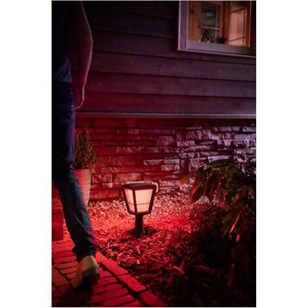 Philips Hue WCA Econic Outdoor Pedestal Lantern , 15 W , 2000-6500 Hue White Colour Ambiance