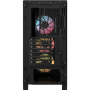Corsair PC Case , Frame 4000D RS ARGB Modular , Black , Mid-Tower , Power supply included No