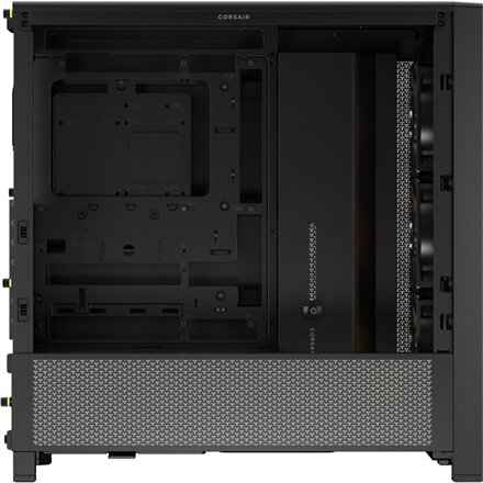 Corsair PC Case , Frame 4000D RS ARGB Modular , Mid-Tower , Black