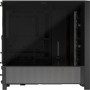 Corsair PC Case , Frame 4000D RS ARGB Modular , Mid-Tower , Black