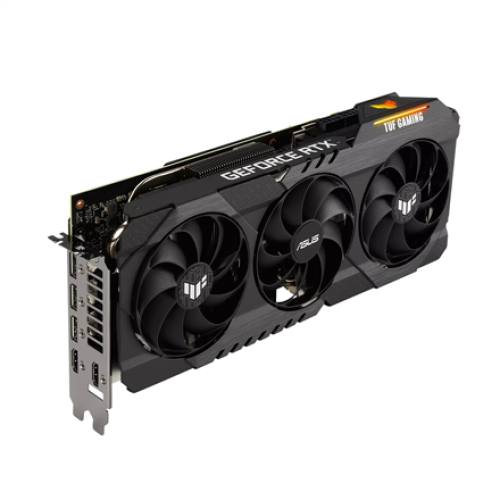 Asus TUF-RTX3060TI-O8GD6X-GAMING NVIDIA, 8 GB, GeForce RTX 3060 TI, GDDR6X, PCI Express 4.0, HDMI ports quantity 2, Memory clock speed 19000 MHz