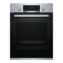 Bosch , Oven , HBA574BR0 , 71 L , Electric , Pyrolysis , Rotary and electronic , Height 59.5 cm , Width 59.4 cm , Stainless steel