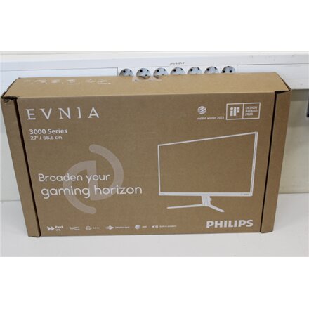 SALE OUT. PHILIPS 27M2N3200S/00 27 1920x1080/16:9/1ms/300cd/m²/ HDMI DisplayPort Audio out , Philips , 27M2N3200S/00 , 27 , IPS , 16:9 , 180 Hz , 1 ms , 1920 x 1080 pixels , 300 cd/m² , HDMI ports quantity 2 , Black , Warranty 23 month(s) , DAMAGED PACKAG