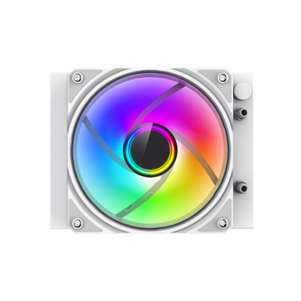 Gamemax CPU Liquid Cooler , ICEBURG 120 WT , White