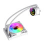 Gamemax CPU Liquid Cooler , ICEBURG 120 WT , White