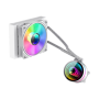Gamemax CPU Liquid Cooler , ICEBURG 120 WT , White