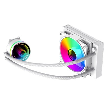 Gamemax CPU Liquid Cooler , ICEBURG 120 WT , White