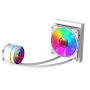 Gamemax CPU Liquid Cooler , ICEBURG 120 WT , White