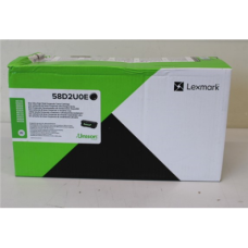 SALE OUT. Lexmark 58D2U0E Black Ultra High Yield Corporate Toner Cartridge, DAMAGED PACKAKING , Lexmark 58D2U0E , Toner cartridge , Black , DAMAGED PACKAKING