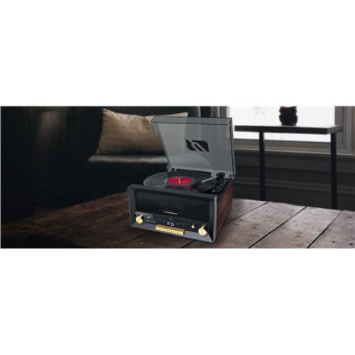 Muse , Turntable Micro System With Vinyl Deck , MT-112 W , Micro system CD with turntable , USB port