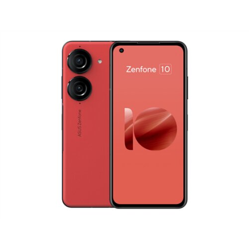 Asus Zenfone 10 Eclipse Red 5.92 Super AMOLED 1080 x 2400 pixels Qualcomm SM8550 Snapdragon 8 Gen2 Internal RAM 8 GB 256 GB Dual SIM Nano-SIM 3G 4G 5G Main camera 50+13 MP Secondary camera 32 MP Android 13 4300 mAh