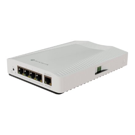 MikroTik , Ethernet switch , CRS304-4XG-IN , Ethernet switch , Desktop, DIN rail mountable , 10 Gbps (RJ-45) ports quantity 4