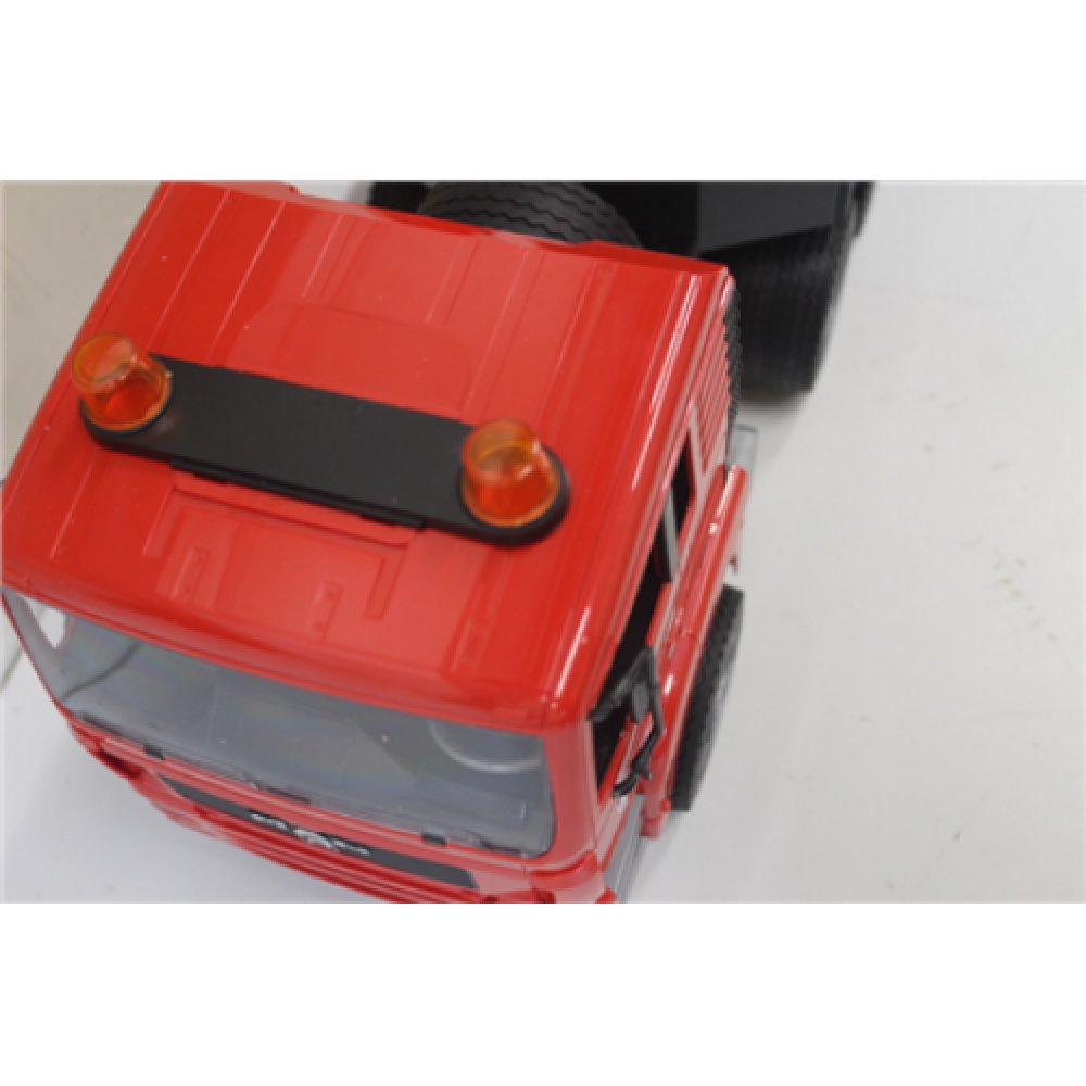 SALE OUT. BRUDER 1:16 MAN TGA low loader truck with telescopic loader MLT 633, 02774 Bruder DAMAGED PACKAGING, SCRATCHES