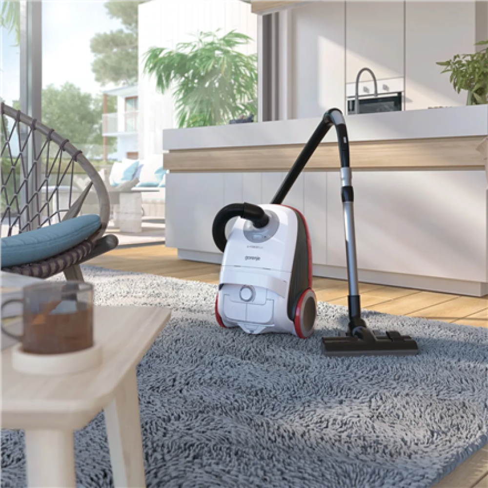 Gorenje , Vacuum cleaner , VCEA21GPLW , Bagged , Power 700 W , Dust capacity 3 L , White