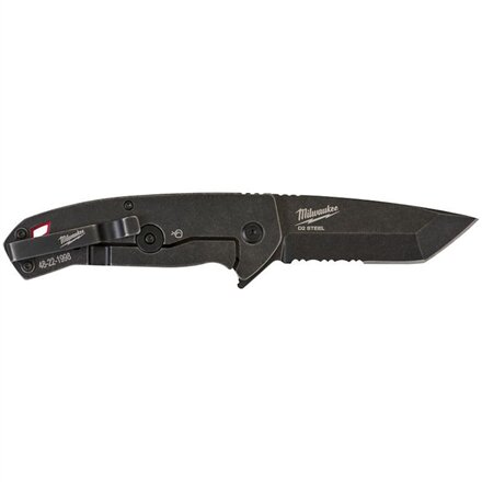 Milwaukee , HardLine Serrated Folding Knife , 48221998