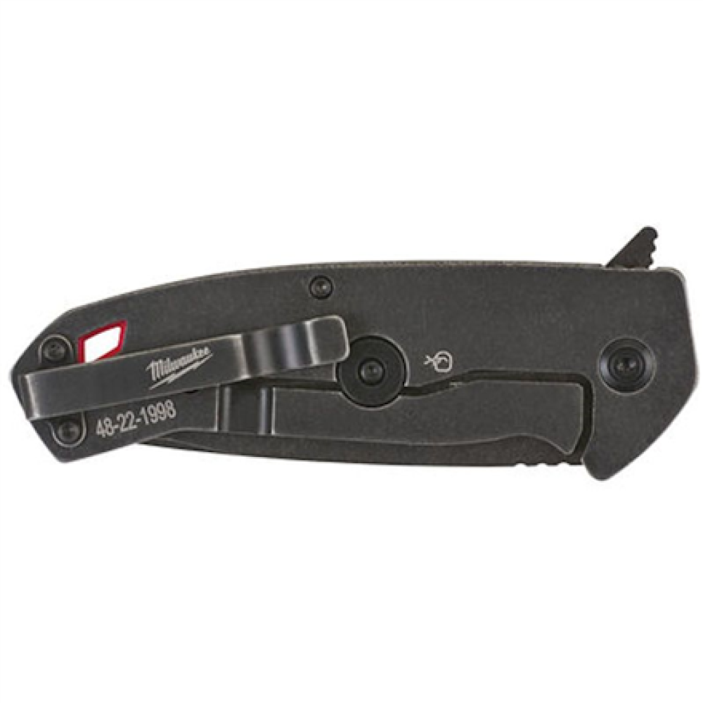 Milwaukee , HardLine Serrated Folding Knife , 48221998