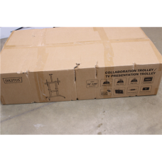 SALE OUT. DIGITUS TV Cart, 70-120 140 kg max., Black , Digitus , Other , 70-120 , Maximum weight (capacity) 140 kg , DAMAGED PACKAGING , Black