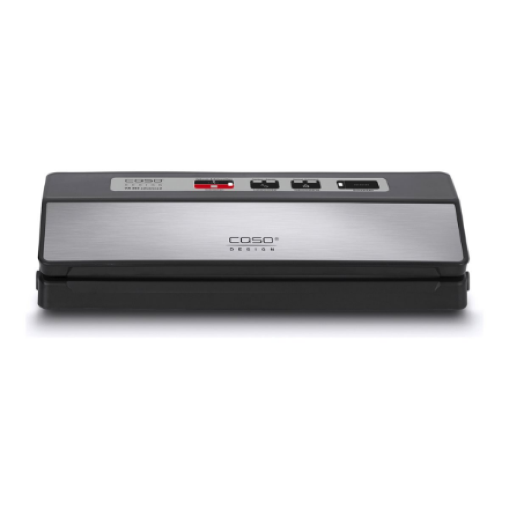 Caso , Bar Vacuum sealer , VR 390 advanced , Power 110 W , Temperature control , Black/Stainless steel