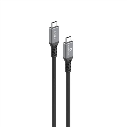 Cablexpert Premium USB4 Type-C charging and data cable, 40 Gbps, 240 W, 0.3 m , CCBP-USB4-CMCM240-0.3M