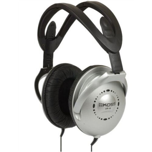 Koss , Headphones , UR18 , Wired , On-Ear , Silver , Noise canceling