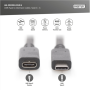 Digitus USB Type-C extension cable, Type-C - C , AK-300210-015-S