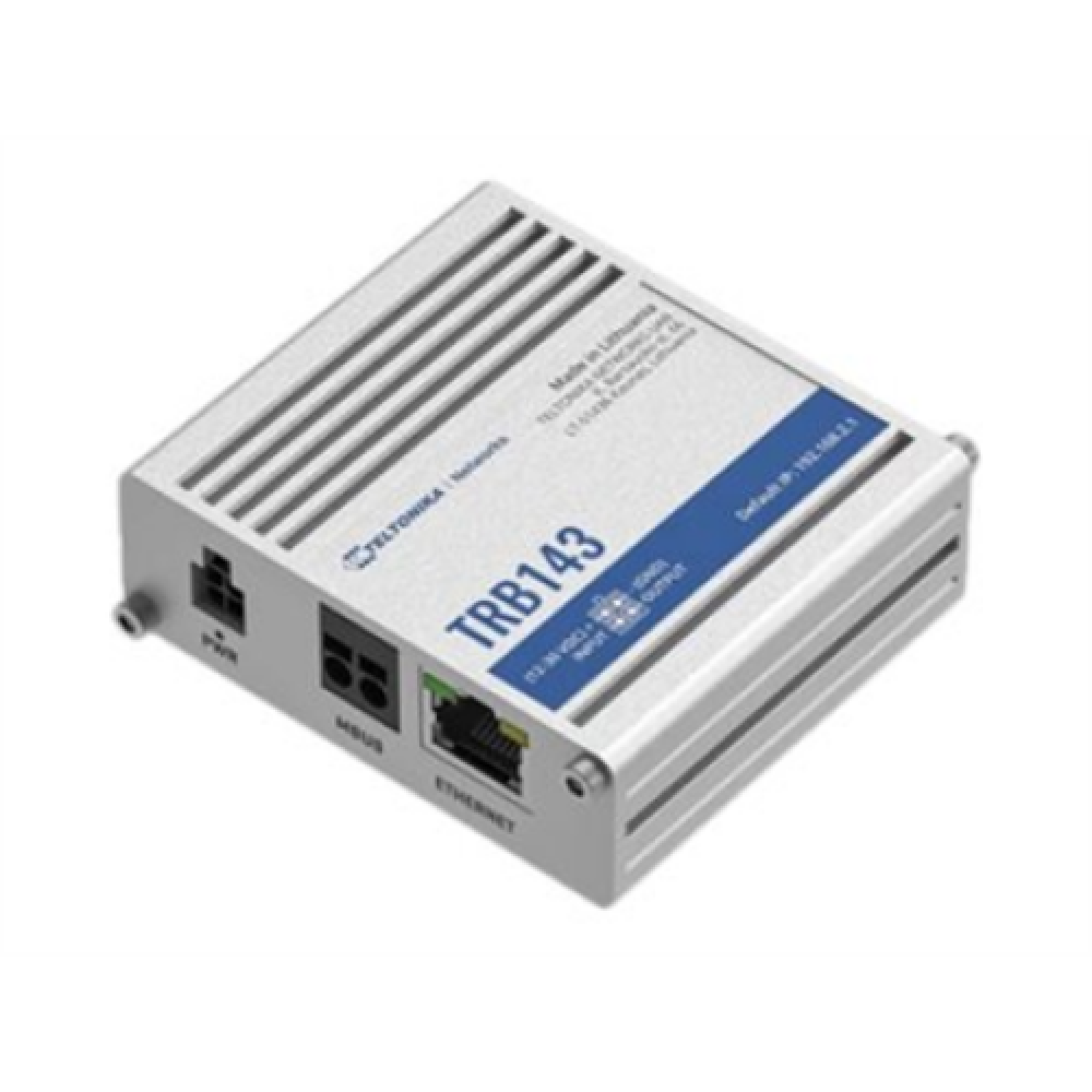 LTE Cat 4 M-Bus , TRB143 , 10/100/1000 Mbit/s , Ethernet LAN (RJ-45) ports 1 , Mesh Support No , MU-MiMO No , 4G