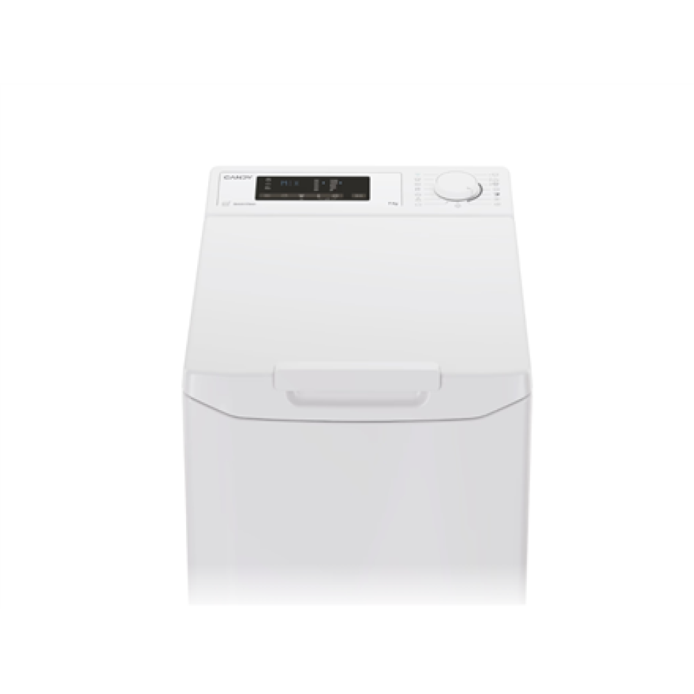 Candy Washing Machine , TCA273D3-S , Energy efficiency class C , Top loading , Washing capacity 7 kg , 1200 RPM , Depth 60 cm , Width 41 cm , Digit , White