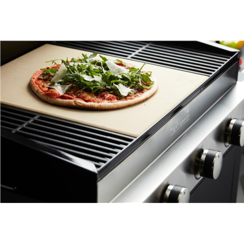 Barbecook , Dynamic Core Pizza Stone Made of Refractory Clay, 43 x 35 x 1.2 cm (per 4 pcs) , BC-ACC-7127
