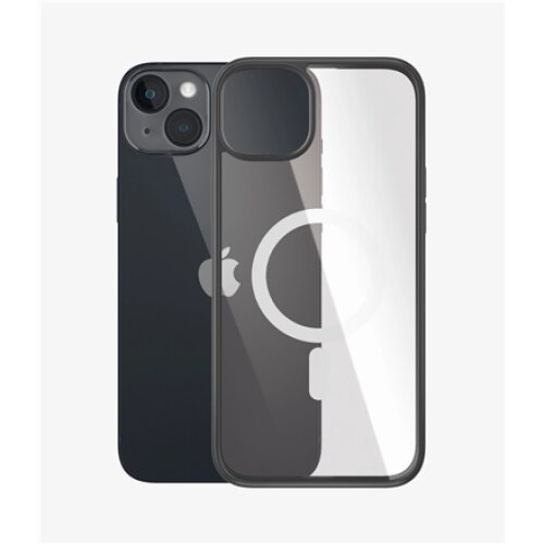 PanzerGlass ClearCase with Black Frame MagSafe Compatible Apple, iPhone 14 Plus, Clear