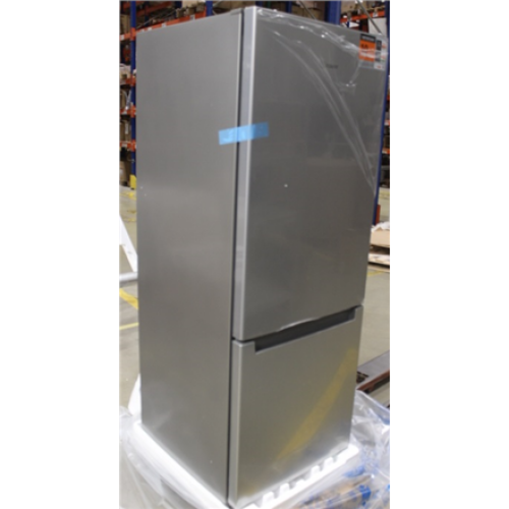 SALE OUT. INDESIT Refrigerator LI6 S1E X Energy efficiency class F Free standing Combi Height 158.8 cm Fridge net capacity 197 L Freezer net capacity 75 L 39 dB Inox DAMAGED PACKAGING, SCRATCHES ON SIDE