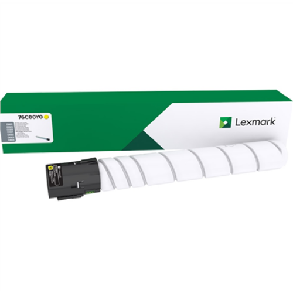 Lexmark Toner Cartridge , 76C00Y0 , Toner cartridge , Yellow