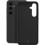 3MK , Back cover , Samsung , Galaxy S24 FE , Silicone , Black