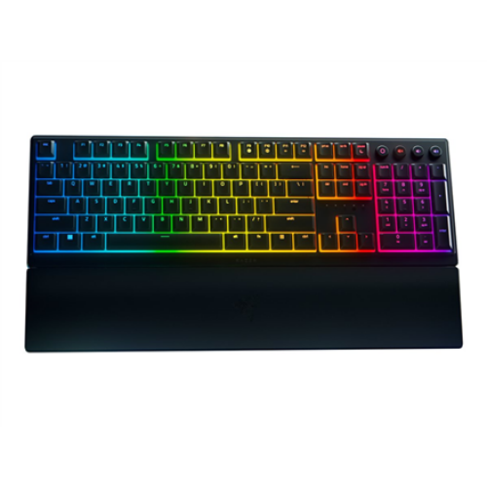 Razer , Gaming Keyboard , Ornata V3 , Gaming keyboard , Wired , RGB LED light , NORD , Black , Numeric keypad , Razer Mecha-Membrane