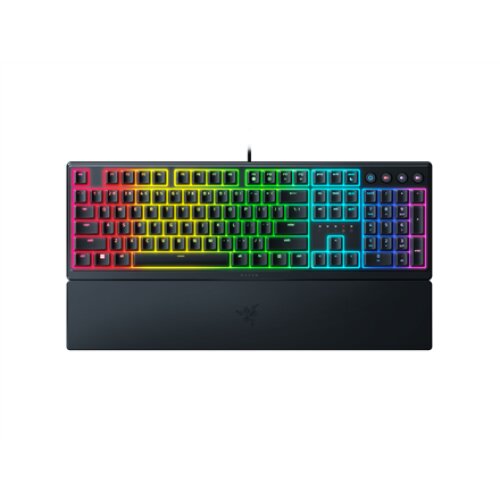 Razer , Gaming Keyboard , Ornata V3 , Gaming keyboard , Wired , RGB LED light , NORD , Razer Mecha-Membrane , Black