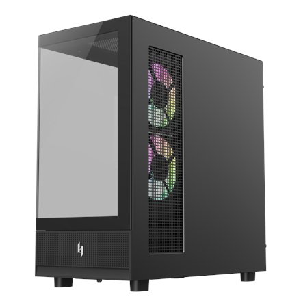 Gamemax Case , NEX C51 BK , ATX/BTF
