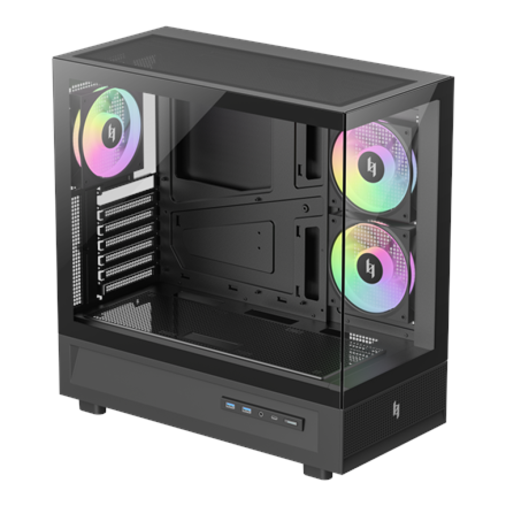 Gamemax Case , NEX C51 BK , ATX/BTF