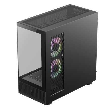 Gamemax Case , NEX C51 BK , ATX/BTF