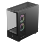 Gamemax Case , NEX C51 BK , ATX/BTF