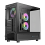 Gamemax Case , NEX C51 BK , ATX/BTF