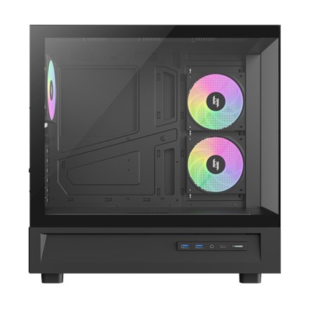 Gamemax Case , NEX C51 BK , ATX/BTF