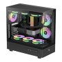 Gamemax Case , NEX C51 BK , ATX/BTF