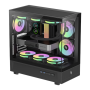 Gamemax Case , NEX C51 BK , ATX/BTF