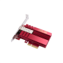 Asus , XG-C100F 10G PCIe Network Adapter; SFP+ port for Optical Fiber Transmission and DAC cable , 10/100/1000/10000 Mbit/s