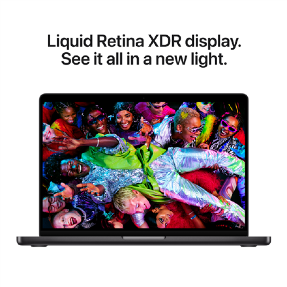 Apple , MacBook , Pro , Space Black , 14.2 , 3024 x 1964 pixels , Apple M5 , 16 GB , Apple M5 chip 10-core CPU/10-core GPU , macOS , 802.11ax , Bluetooth version 5.3 , Keyboard language Russian , Keyboard backlit