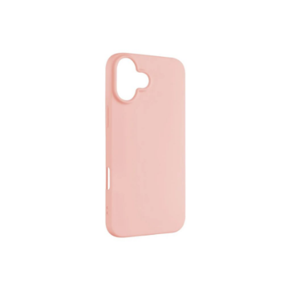 Fixed Story , Back cover , Apple , iPhone 16 Plus , Rubberized , Pink