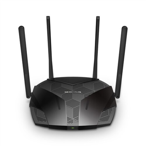 Mercusys , Dual-Band Wi-Fi 6 Router , MR80X AX3000 , 802.11ax , 2402+574 Mbit/s , Mesh Support Yes , MU-MiMO Yes , No mobile broadband , Antenna type External